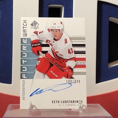 Eetu Luostarinen 2019-20 - Future Watch Auto Rookie #232 Sp Authentic Upper Deck